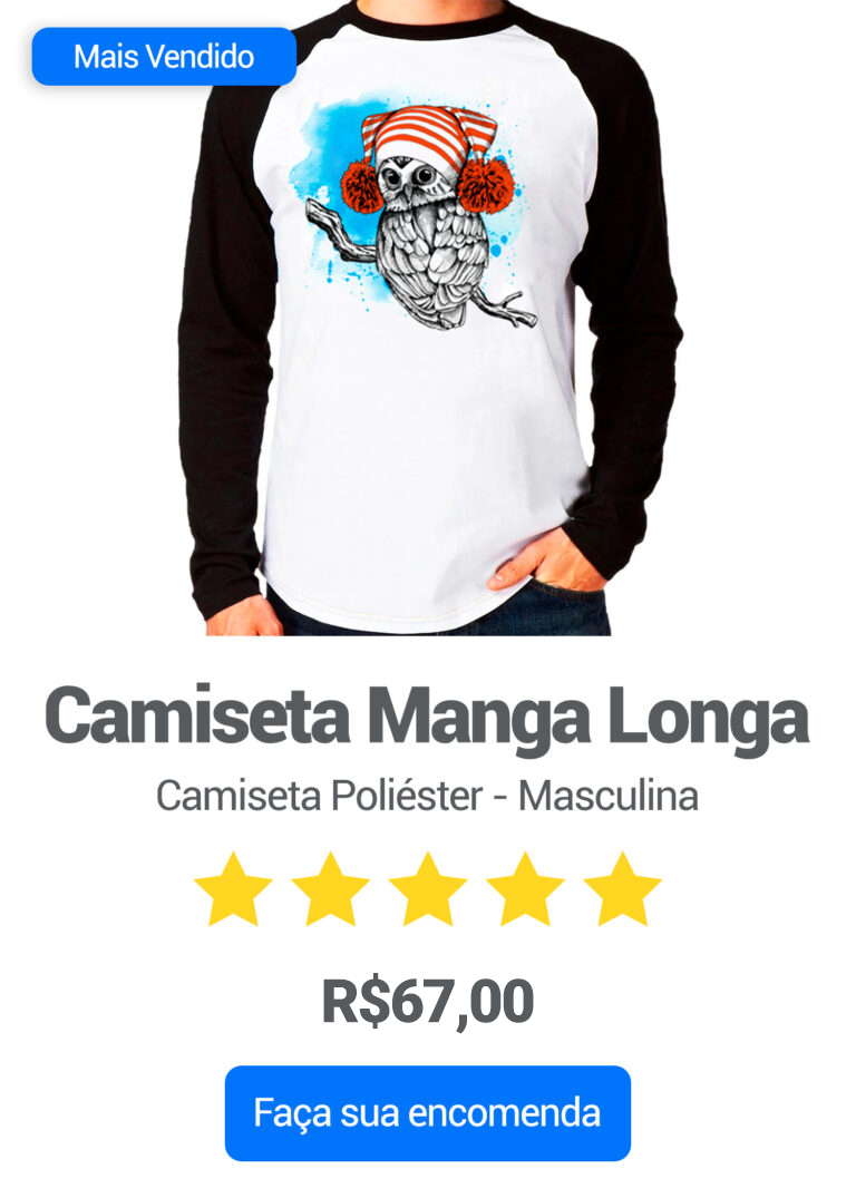 CAMISA MANGA LONGA