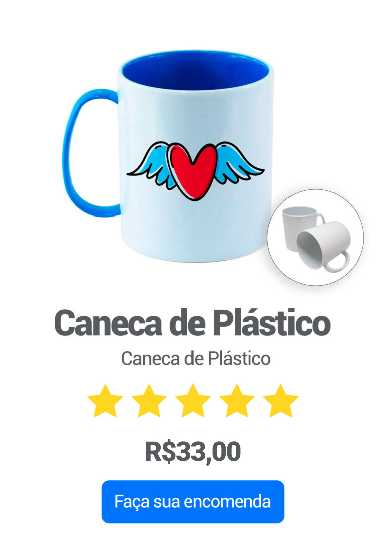CANECA PLASTICO