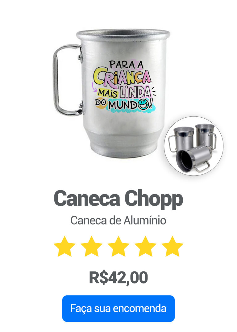 CHOPP ALUMINIO